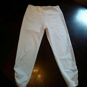 Soft white yoga pants/leggings